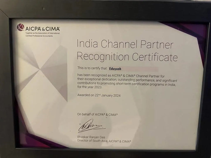AICPA IFRS Certification program: Get Digitally Badged - Eduyush