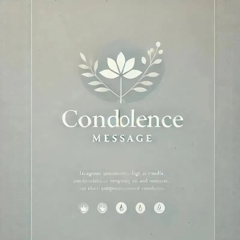 100+ Short Condolence Message. - Eduyush