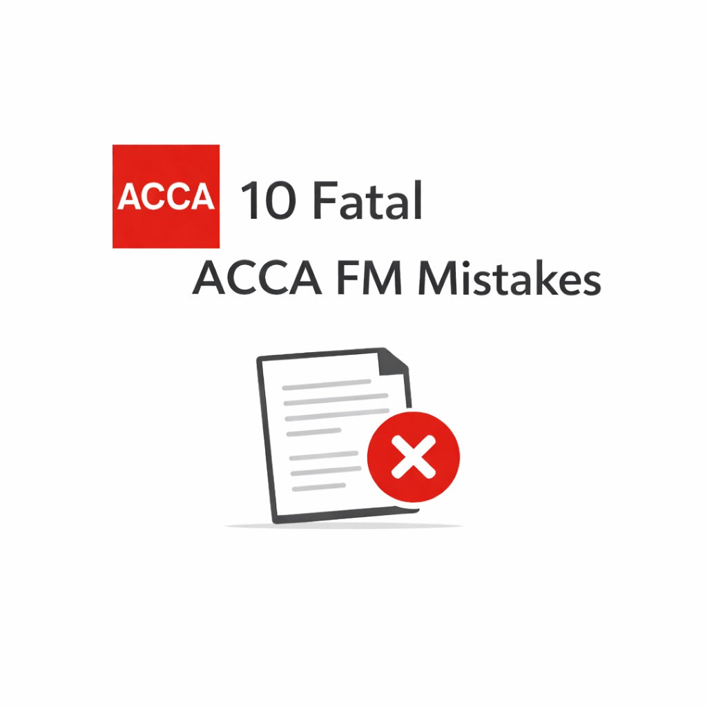10 Fatal ACCA FM Mistakes & How to Avoid Them Fast