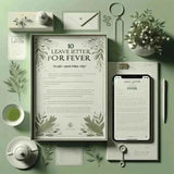 14 Formats for Leave letter for fever to get leave Stress-Free! - Eduyush