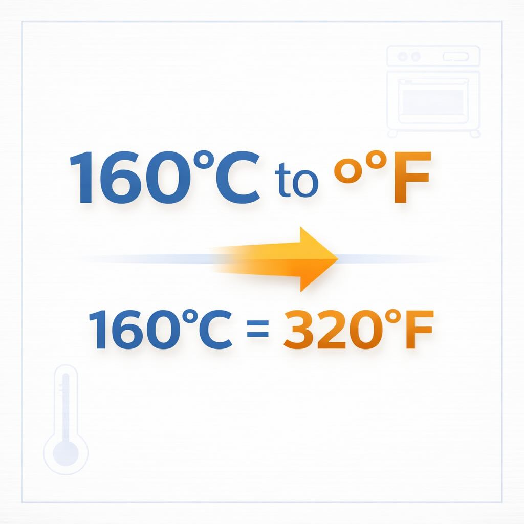 160 c to f. Precise Conversion: 160°C to Fahrenheit (320°F)