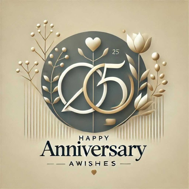 25th Anniversary Wishes. 150+ ways to celebrate - Eduyush