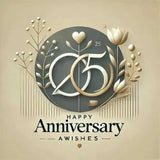 25th Anniversary Wishes. 200+ ways to celebrate - Eduyush