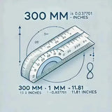 300 mm to Inches: See How It Fits Life! - Eduyush