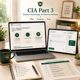 CIA Part 3 Study Plan: 12-Week Guide for Working Professionals