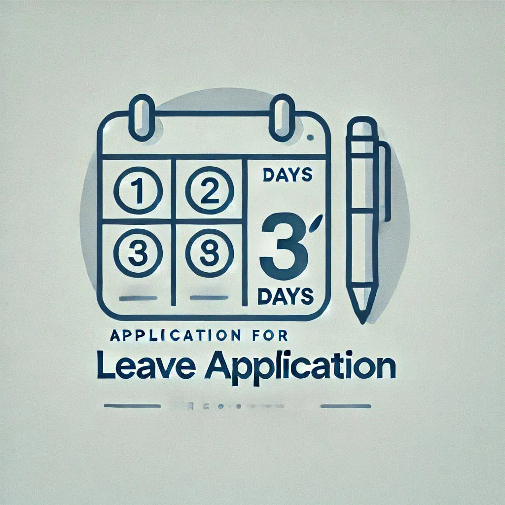 Application for 3 days leave. 10+ Samples and tips - Eduyush