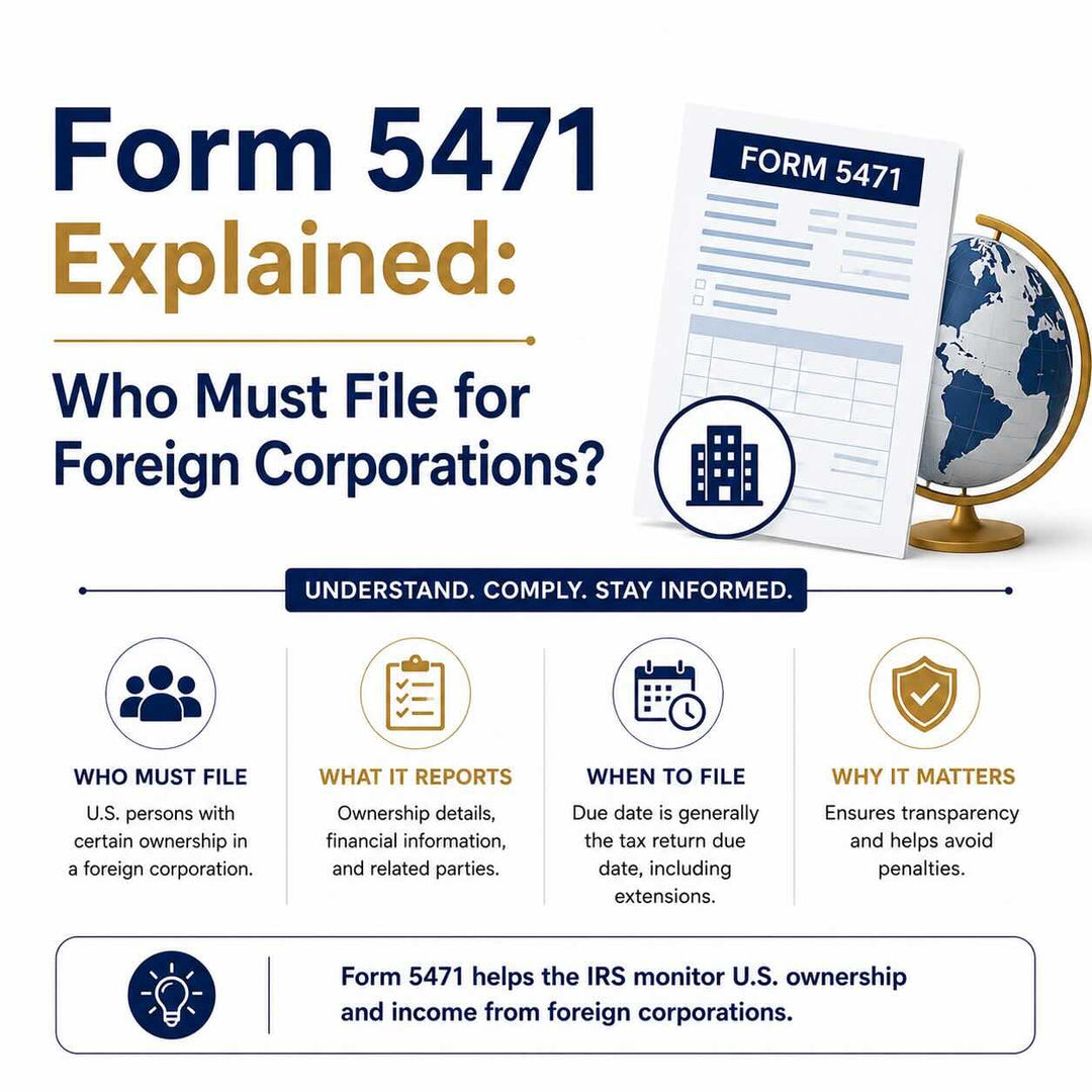Form 5471 Explained: Who Must File?