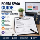 Form 8946 Guide for Indians Without SSN | PTIN