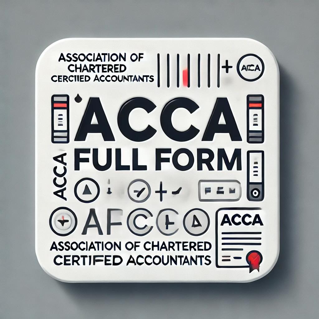 ACCA Full Form 