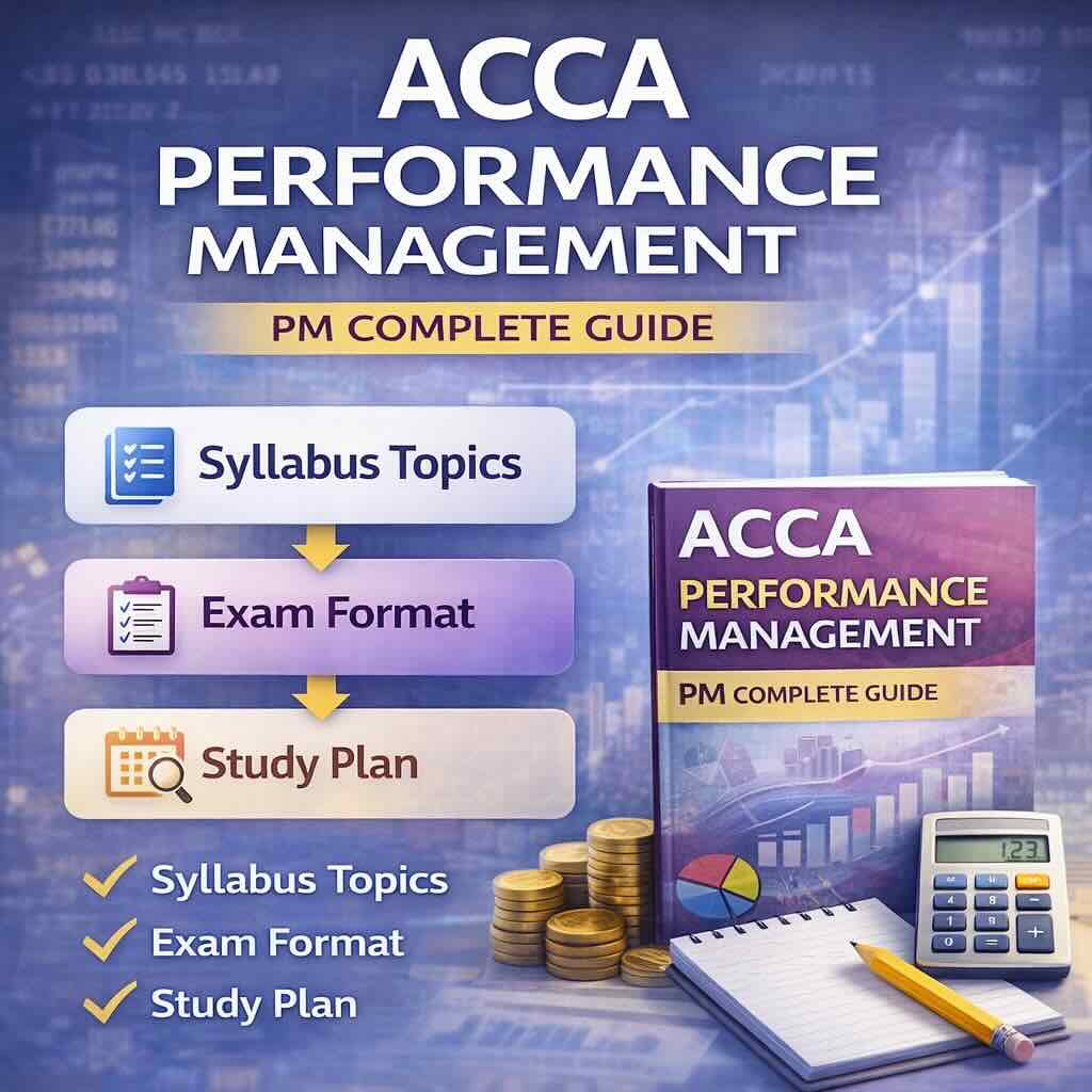ACCA Performance Management PM complete guide covering syllabus topics exam format and study plan