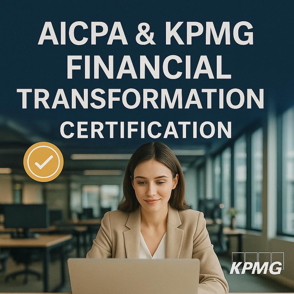 AICPA & KPMG Financial Transformation Certification