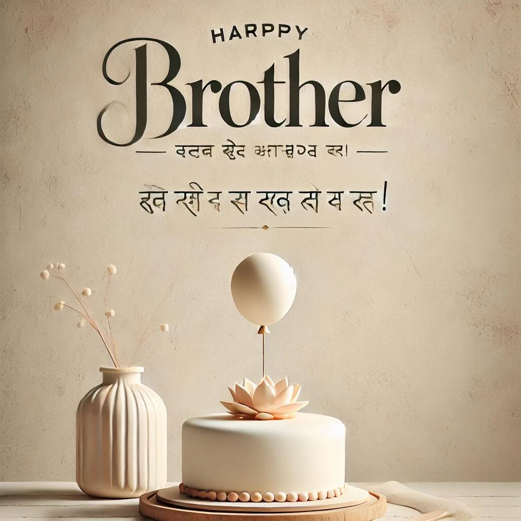 Birthday Wishes for Brother in Hindi (200+ भाई के लिए मैसेज)