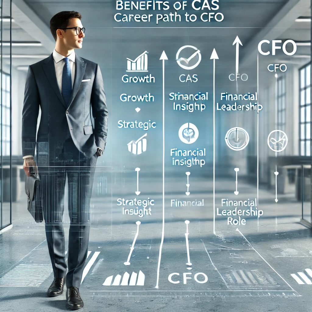 benefits of cas career path to cfo