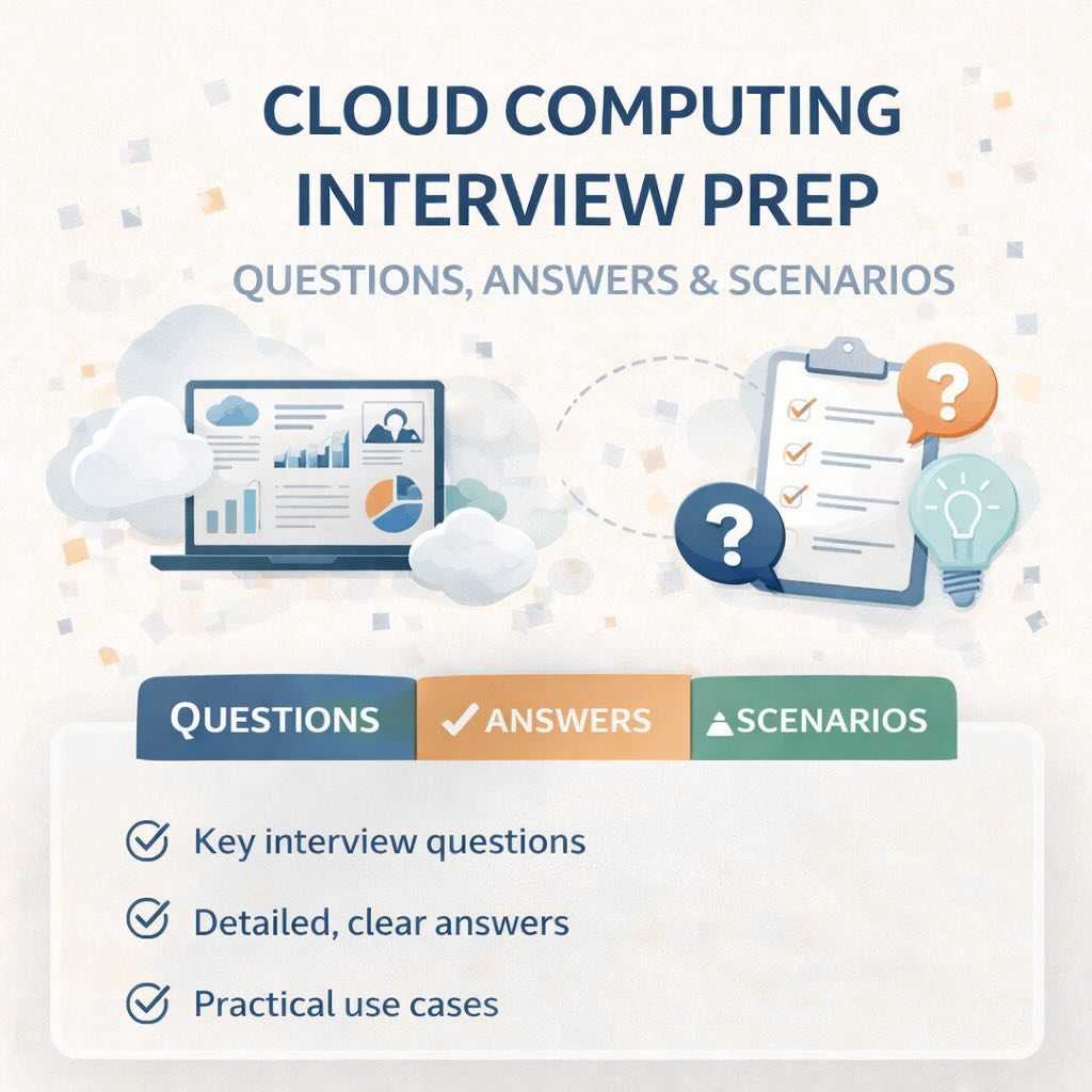 Cloud Computing Interview Prep: Questions, Answers & Scenarios
