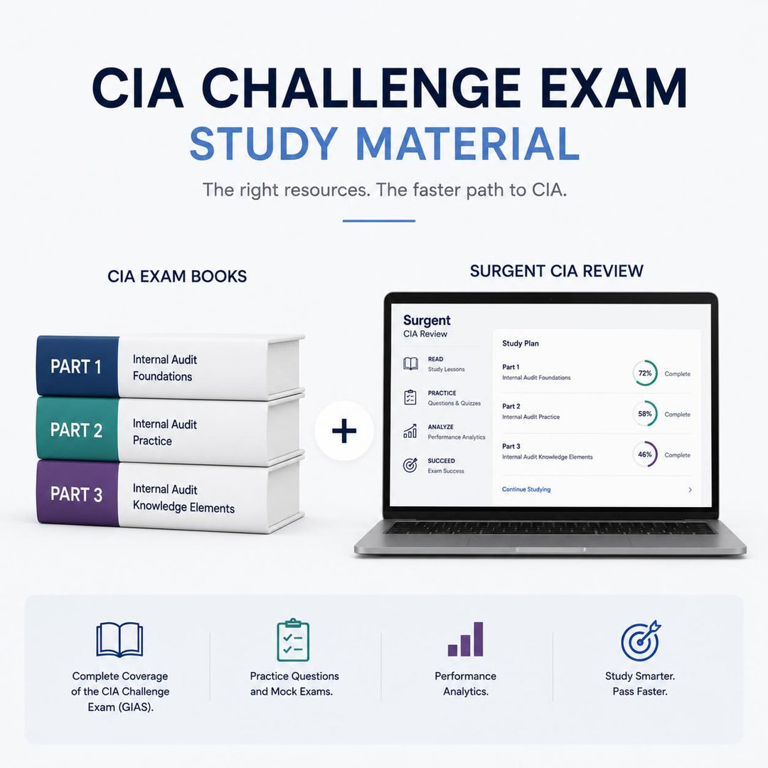 Surgent CIA Challenge Exam, CIA Challenge Exam preparation, CIA Challenge Exam 2026 syllabus, CIA Challenge Exam MCQs