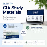 CIA study material India guide comparing books, question banks, Part 1, Part 2, Part 3 prep and Surgent CIA review course