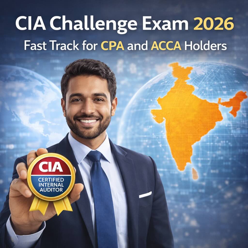 CIA Challenge Exam 2026 fast track for CPA and ACCA holders