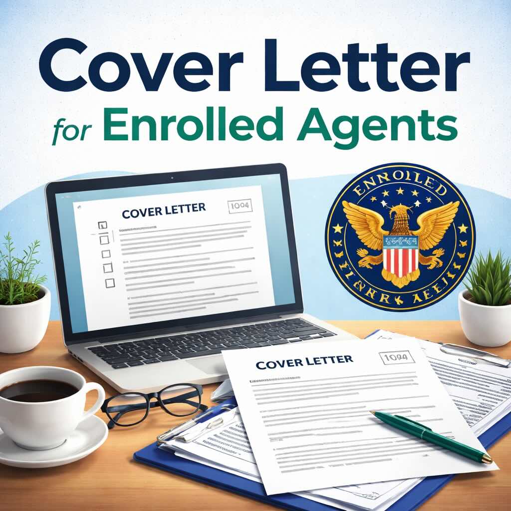 Cover Letter for Enrolled Agents & Tax Professionals: 10 Ready-to-Use Examples [2026]