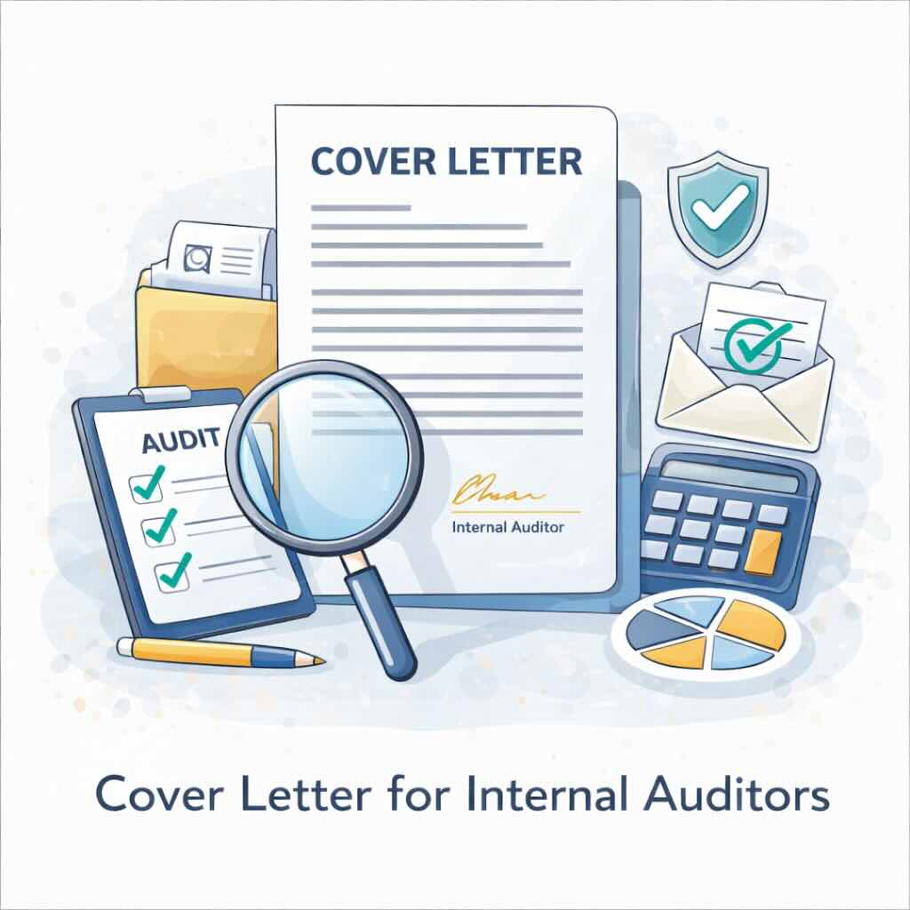 Cover Letter for Internal Auditors & CIA Professionals: 10 Career Role Examples [2026]