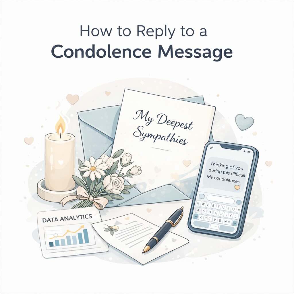 How to Reply to Condolence Messages
