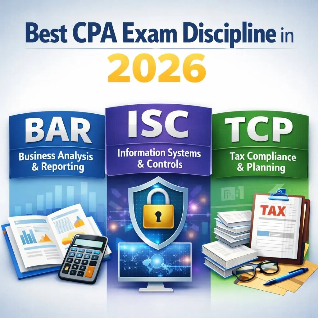 Best CPA Exam Discipline in 2026 (BAR, ISC, TCP)