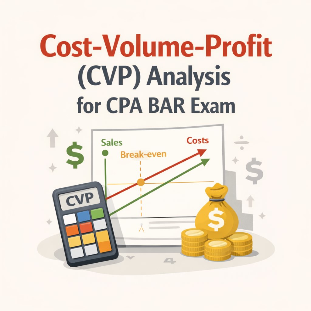 Cost-Volume-Profit (CVP) Analysis for CPA BAR Exam