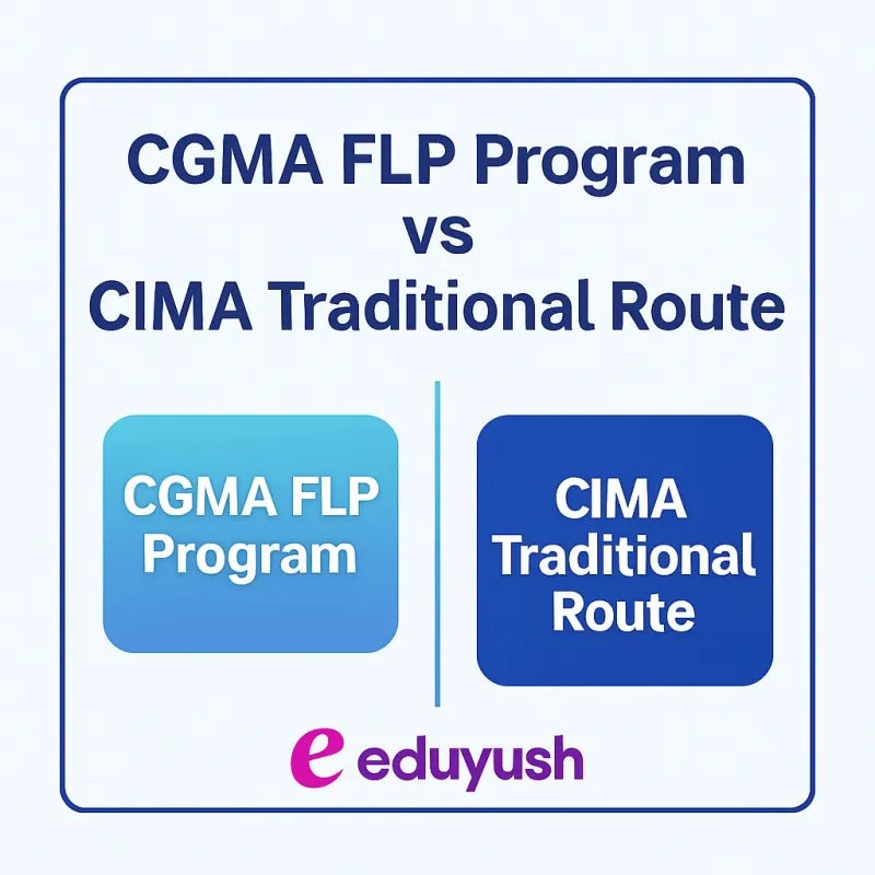 CGMA FLP Program vs CIMA traditional route - Eduyush