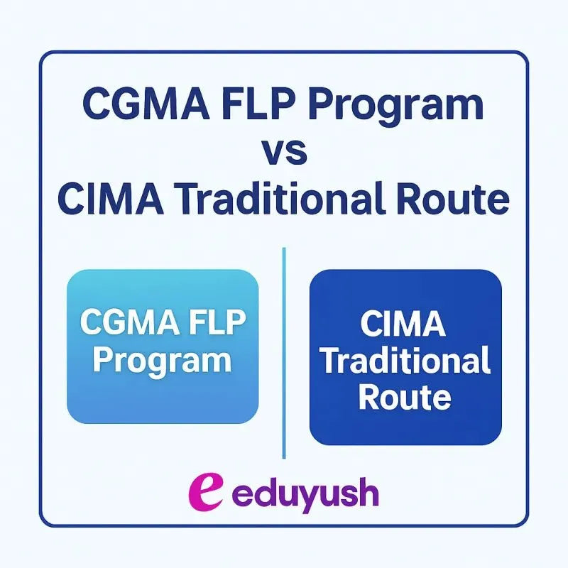 CGMA FLP Program vs CIMA traditional route - Eduyush