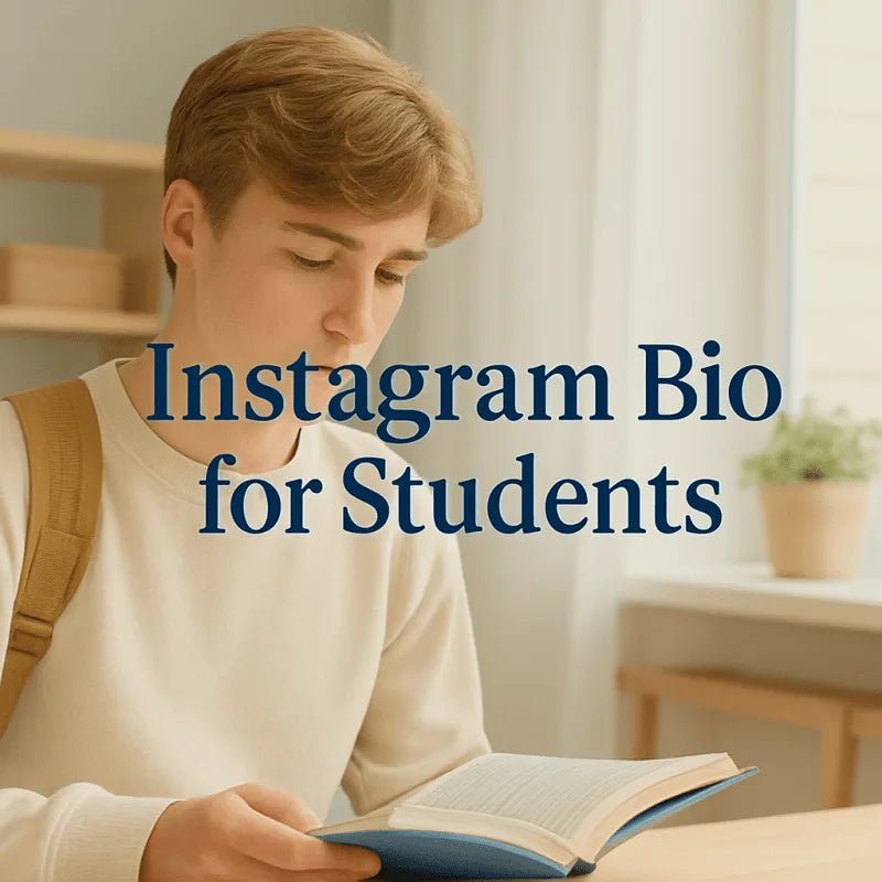 Instagram Bio for School Boy: 100+ Cool Ideas 2025 - Eduyush