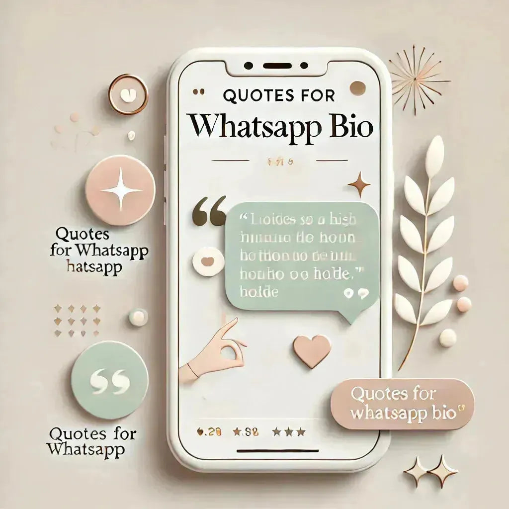 Quotes for WhatsApp Bio: 100+ Best Ideas - Eduyush