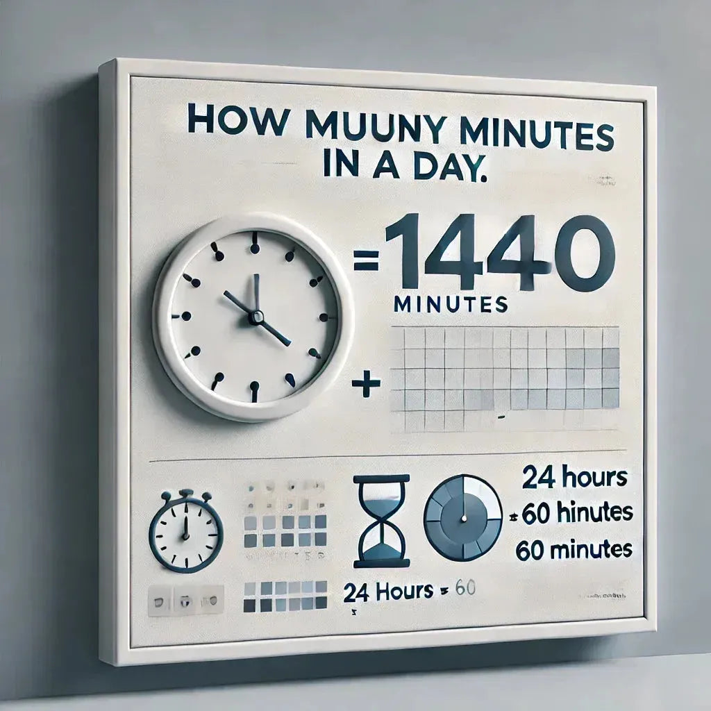 How Many Minutes in a Day - Quick Answer - Eduyush