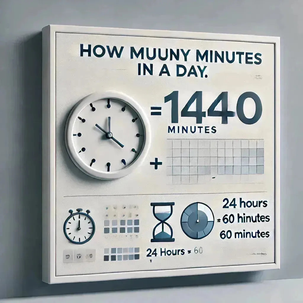 How Many Minutes in a Day - Quick Answer - Eduyush