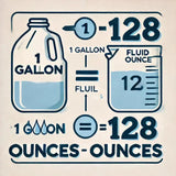 How Many Ounces in a Gallon - Quick Answer - Eduyush