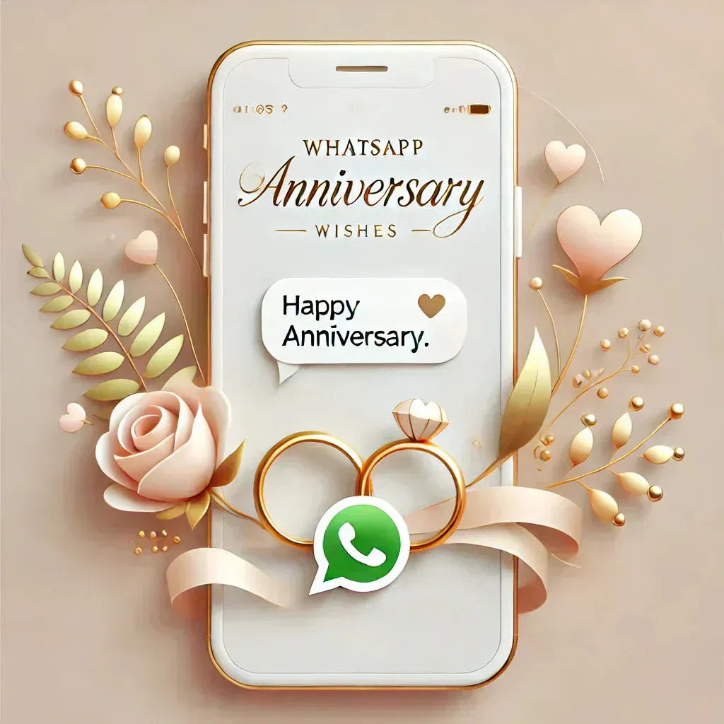 WhatsApp Wedding Anniversary Wishes Collection - Eduyush