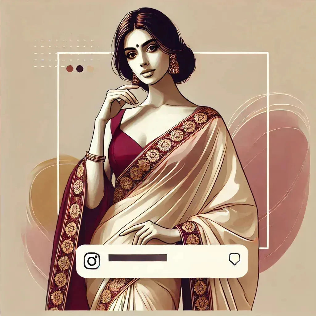 Saree Caption for Instagram - 150+ Unique Ideas - Eduyush