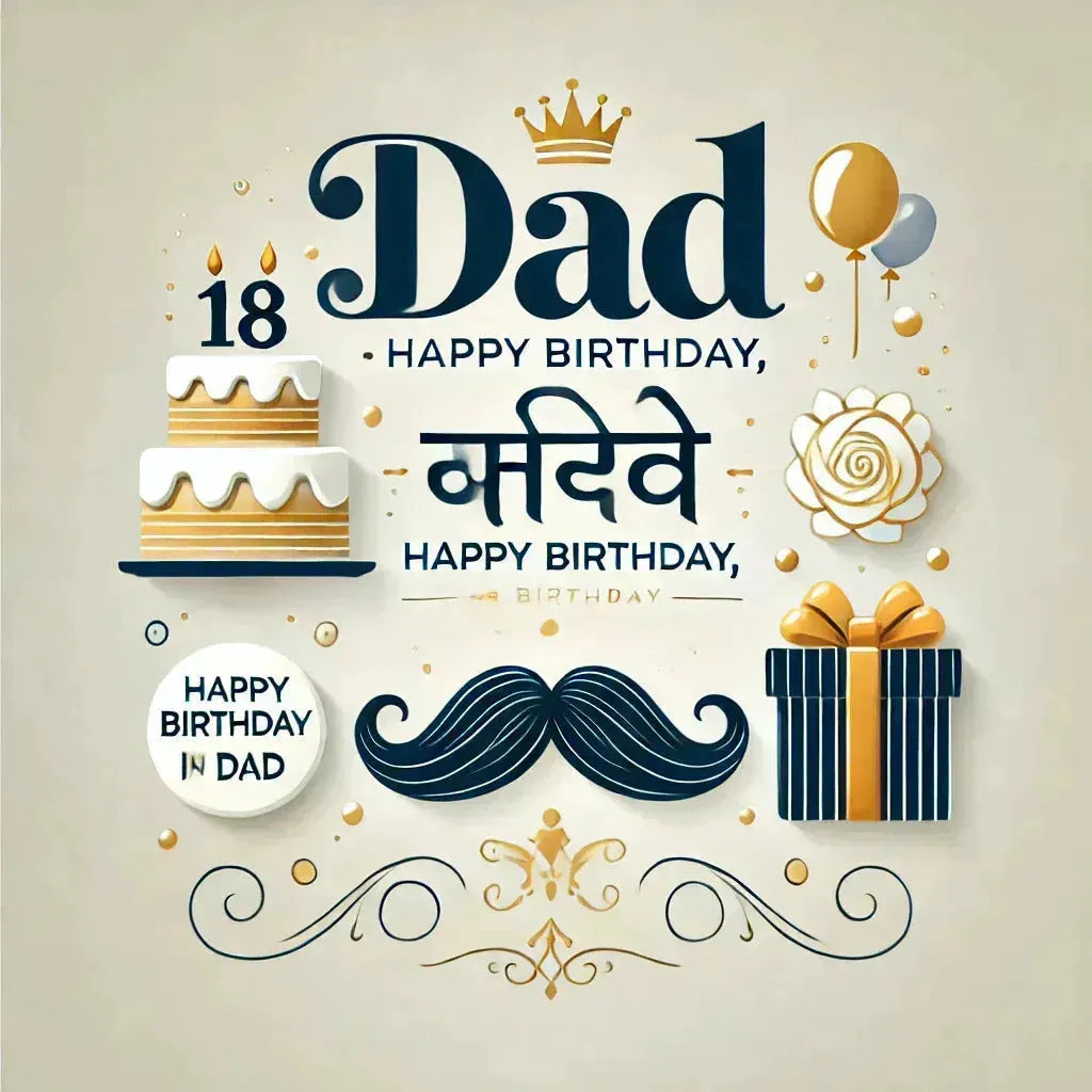 Birthday Wishes for Father in Hindi - 150+ Messages - Eduyush