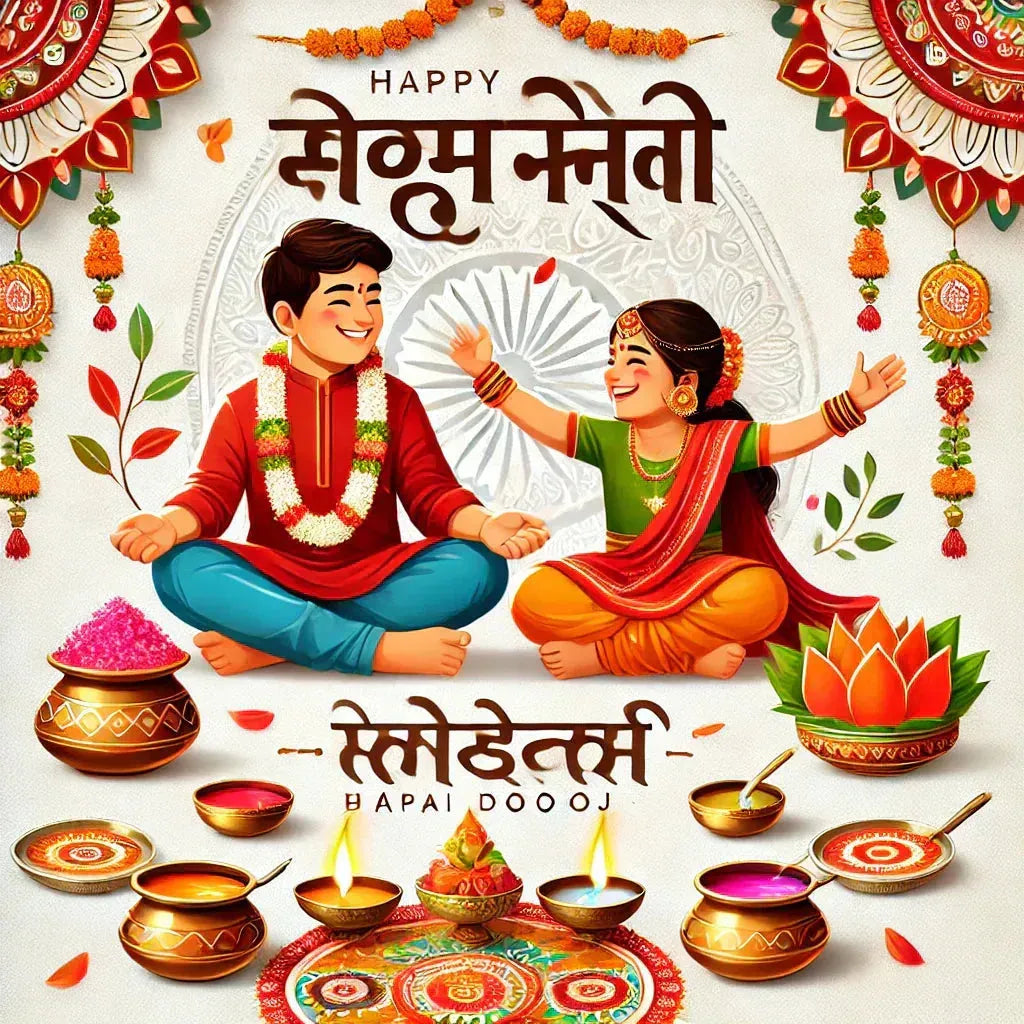 Bhai Dooj Wishes in Hindi 2025 - Eduyush
