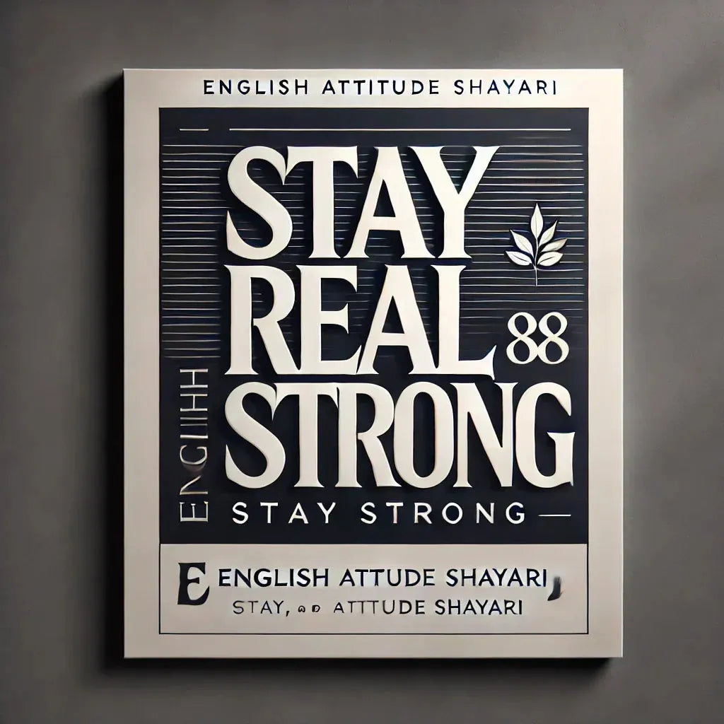 Attitude Shayari English: 300+ Best Status - Eduyush