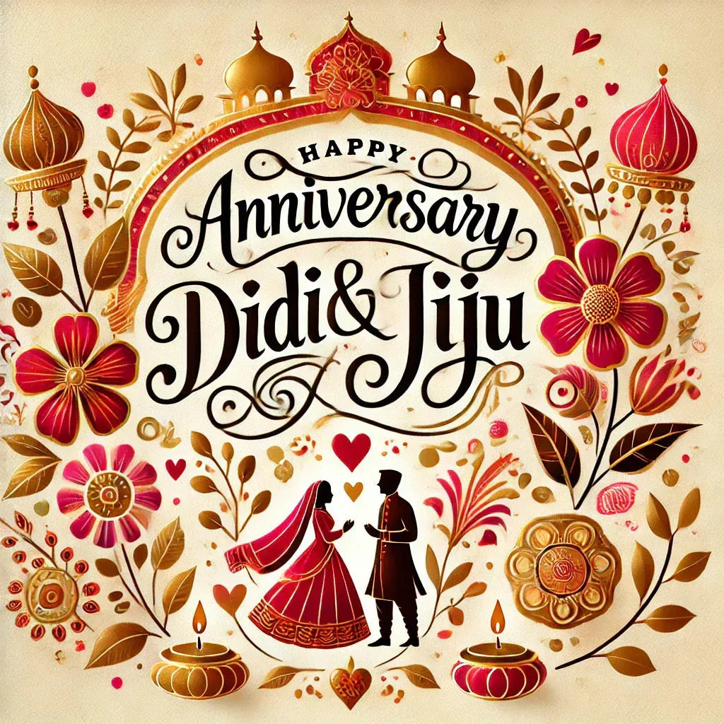 Happy Anniversary Didi and Jiju: 250+ Wishes - Eduyush