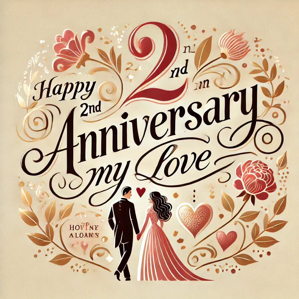 2nd Anniversary Wishes for Husband: 150+ Love Messages - Eduyush