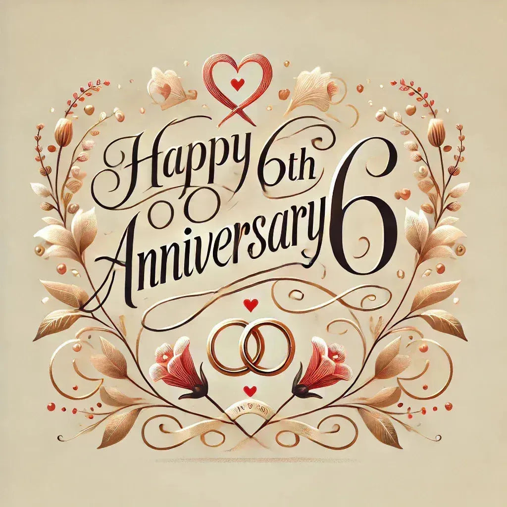 6th Wedding Anniversary Wishes: 150+ Love Messages - Eduyush