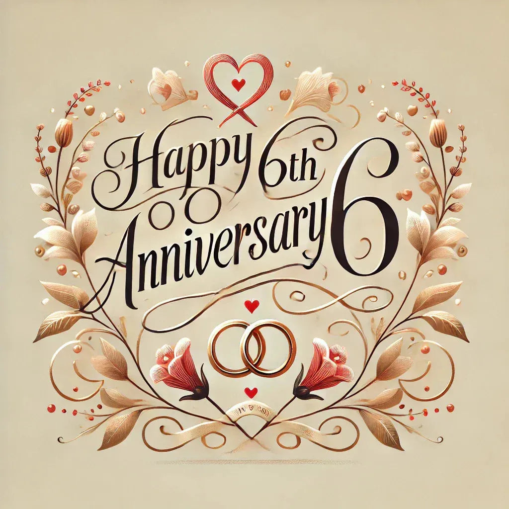 6th Wedding Anniversary Wishes: 150+ Love Messages - Eduyush