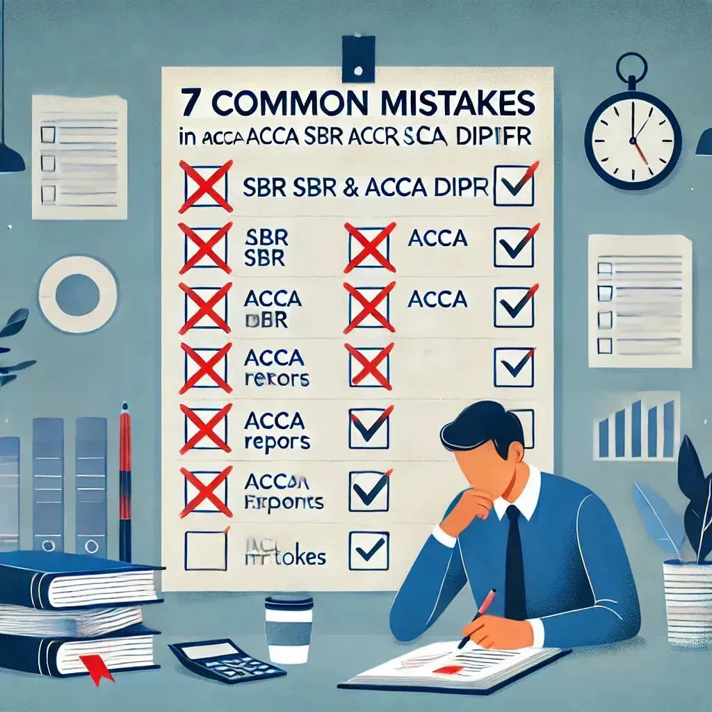 7 Common mistakes in the ACCA SBR & ACCA DIPIFR - Eduyush