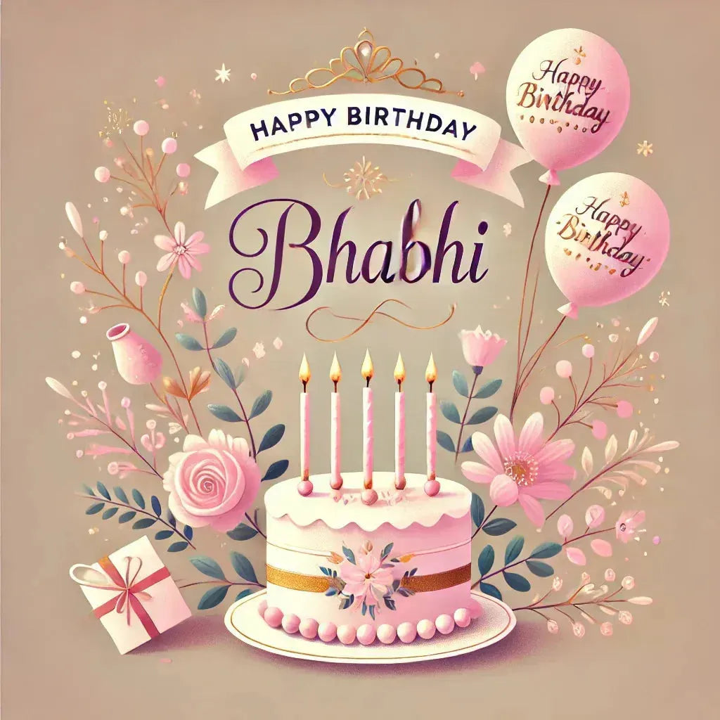 Birthday Wishes for Bhabhi Hindi - 150+ Messages - Eduyush