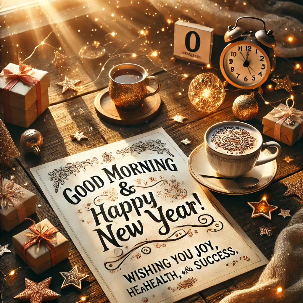 Good Morning Happy New Year Wishes