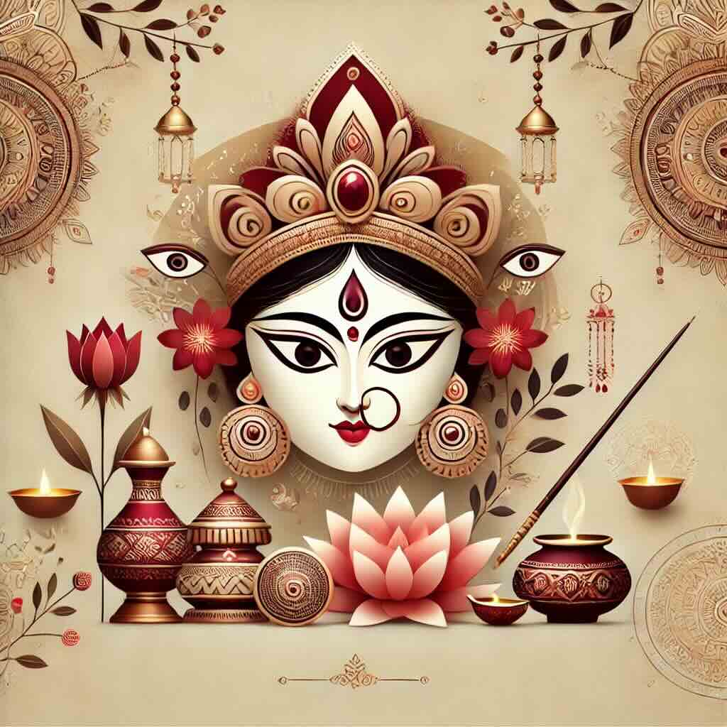 Durga Puja Captions for Instagram | Best Quotes 2025 - Eduyush