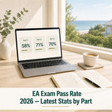 EA Exam Pass Rate: Latest Stats by Part & Difficulty