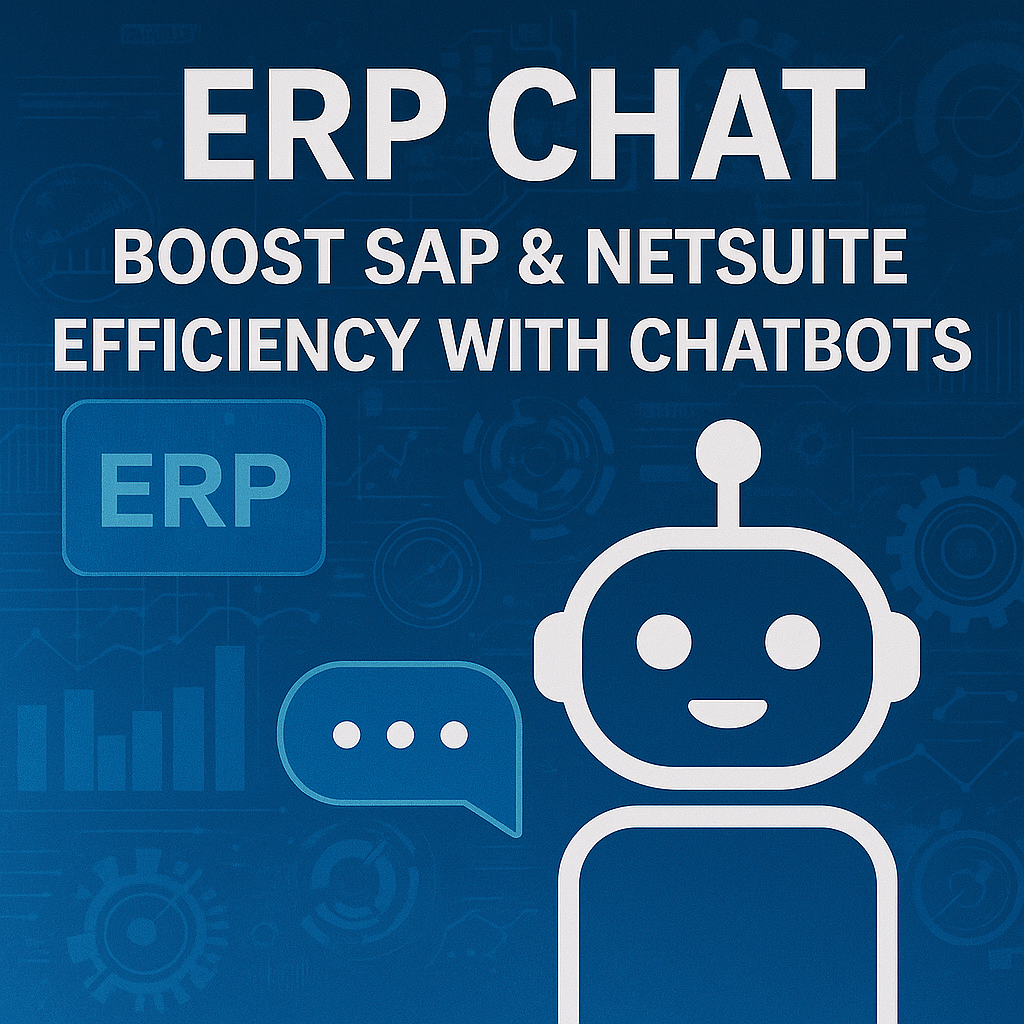 ERP Chat: Boost SAP & NetSuite Efficiency with Chatbots