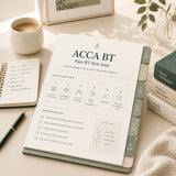 How to Pass ACCA BT (FBT/F1) First Time: Study Plan & Exam Tips
