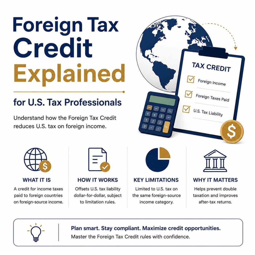 Foreign Tax Credit Explained for Tax Professionals